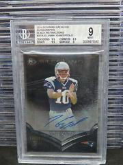 Jimmy Garoppolo [Black Refractor] #BSAJG Football Cards 2014 Bowman Sterling Autograph Prices