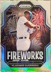 Vladimir Guerrero [Silver] #F19 Baseball Cards 2023 Panini Prizm Fireworks Prices