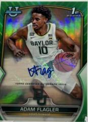 Adam Flagler [Autograph Green] #16 Basketball Cards 2022 Bowman Chrome University Prices