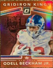 Odell Beckham Jr. [Red] #7 Football Cards 2017 Panini Donruss Optic Gridiron Kings Prices