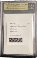 Justin Fields [Cap Patch Autograph Ruby] #123 Football Cards 2021 Panini Encased Prices