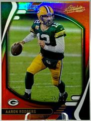 Aaron Rodgers [Spectrum] Football Cards 2021 Panini Absolute Prices