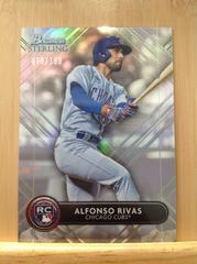 Alfonso Rivas [Refractor] #BSR-48 Baseball Cards 2022 Bowman Sterling Prices
