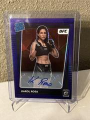 Karol Rosa [Signature Purple] #102 Ufc Cards 2022 Panini Donruss Optic UFC Prices