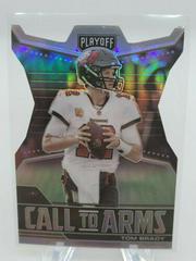 Tom Brady [Die Cut] #CA-TBR Football Cards 2021 Panini Playoff Call to Arms Prices
