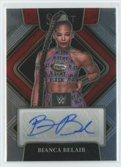 Bianca Belair #SG-BBL Wrestling Cards 2022 Panini Select WWE Signatures Prices
