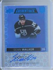 Sean Walker [Blue] #TAA-SW Hockey Cards 2021 Upper Deck Credentials Ticket Access Autographs Prices