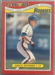 Gregg Jefferies #16 Baseball Cards 1990 Toys R US Rookies Prices