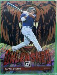 Rafael Devers [Rapture] #UL-9 Baseball Cards 2022 Panini Donruss Unleashed Prices
