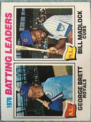Batting Leaders [G. Brett, B. Madlock] #1 Baseball Cards 1977 Topps Prices