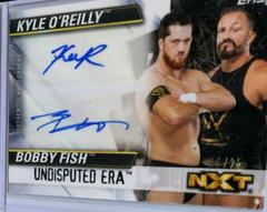 Bobby Fish, Kyle O'Reilly Wrestling Cards 2021 Topps WWE NXT Tag Team Autographs Prices