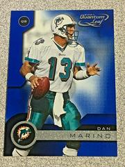 Dan Marino #94 Football Cards 2001 Quantum Leaf Prices