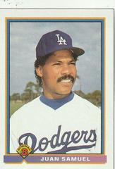 Juan Samuel #596 Baseball Cards 1991 Bowman Prices