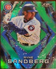 Ryne Sandberg [Green] #114 Baseball Cards 2017 Topps Fire Prices