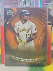 Ke'Bryan Hayes [Orange] #68 Baseball Cards 2022 Topps Chrome Black Prices