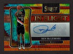 Ben McLemore [Tie Dye Prizm] #IF-BML Basketball Cards 2021 Panini Select In Flight Signatures Prices