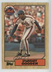 Dwight Gooden #130 Baseball Cards 1987 Topps Tiffany Prices