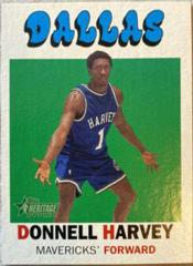 Donnell Harvey #46 Basketball Cards 2000 Topps Heritage Prices