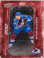 Nathan MacKinnon [Red] Hockey Cards 2023 Upper Deck 200' x 85' Prices