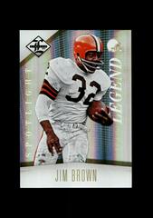 Jim Brown [Gold Spotlight] #114 Football Cards 2012 Panini Limited Prices