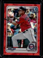 Alex Kirilloff [Red] #BCP-80 Baseball Cards 2020 Bowman Sapphire Prices