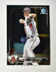 Zack Greinke #4 Baseball Cards 2017 Bowman Chrome Prices