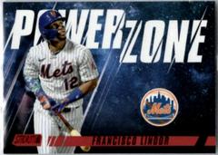 Francisco Lindor [Red] #PZ-24 Baseball Cards 2022 Stadium Club Power Zone Prices