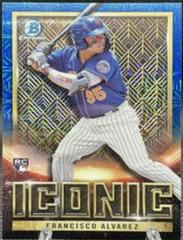 Francisco Alvarez [Mojo] #BI-25 Baseball Cards 2023 Bowman Chrome Iconic Prices