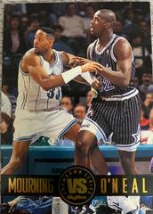 Alonzo Mourning/Shaquille O’Neal Basketball Cards 1993 Skybox Premium Showdown Series Prices