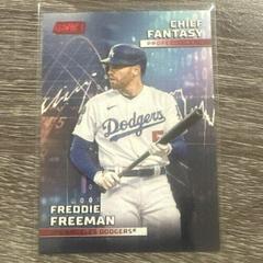 Freddie Freeman [Red] #CFPRO-8 Baseball Cards 2023 Stadium Club Chief Fantasy Professionals Prices
