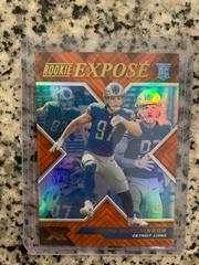 Aidan Hutchinson [Orange] #RXP-19 Football Cards 2022 Panini XR Rookie Expose Prices