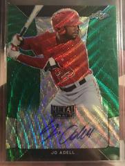 Jo Adell [Green Wave] Baseball Cards 2018 Leaf Metal Draft Autograph Prices