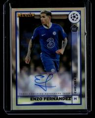 Enzo Fernandez Soccer Cards 2022 Topps Merlin Chrome UEFA Club Competitions Autographs Prices