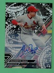 Aledmys Diaz [Autograph Blackout] Baseball Cards 2017 Topps High Tek Prices