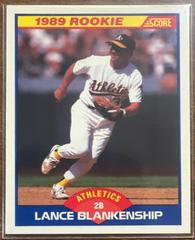 Lance Blankenship #641 Baseball Cards 1989 Score Prices