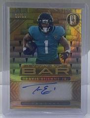 Travis Etienne Jr. #STB-TET Football Cards 2022 Panini Gold Standard Setting the Bar Autographs Prices
