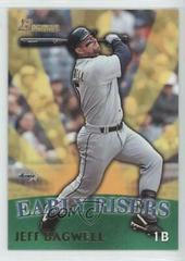 Jeff Bagwell #ER3 Baseball Cards 1999 Bowman Early Risers Prices