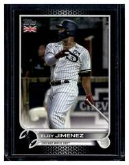 Eloy Jimenez [Black] #109 Baseball Cards 2022 Topps UK Edition Prices