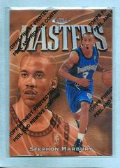 Stephon Marbury [Refractor w/ Coating] Basketball Cards 1997 Finest Prices