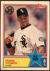 Frank Thomas #61 Baseball Cards 2018 Topps 1983 Baseball All Stars Prices