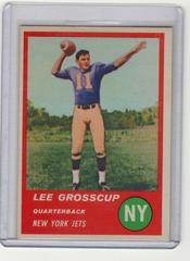 Lee Grosscup #13 Football Cards 1963 Fleer Prices