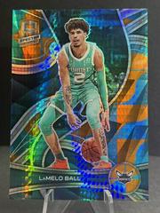 LaMelo Ball [Asia Blue Orange] #1 Basketball Cards 2021 Panini Spectra Prices