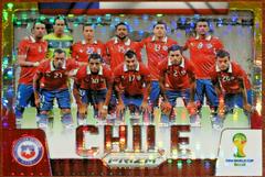Chile [Yellow & Red Pulsar] #8 Soccer Cards 2014 Panini Prizm World Cup Team Photos Prices