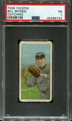 Bill Bergen [Catching] #NNO Baseball Cards 1909 T206 Tolstoi Prices