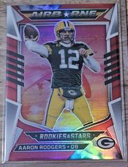 Aaron Rodgers [Red] #AI-11 Football Cards 2022 Panini Rookies & Stars Airborne Prices