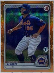 Francisco Alvarez [Orange Foil] #BD-143 Baseball Cards 2020 Bowman Draft 1st Edition Prices