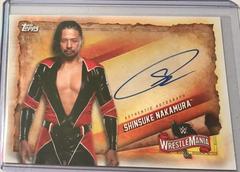 Shinsuke Nakamura #A-SN Wrestling Cards 2020 Topps WWE Road to WrestleMania Autographs Prices