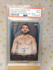 Johnny Gargano [Blue] Wrestling Cards 2021 Topps WWE Undisputed Superstar Roster Autographs Prices