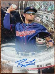 Royce Lewis [Autograph] Baseball Cards 2018 Bowman High Tek Tides of Youth Prices