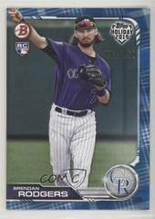 Brendan Rodgers [Blue Festive] #TH-BR Baseball Cards 2019 Topps Holiday Bowman Prices